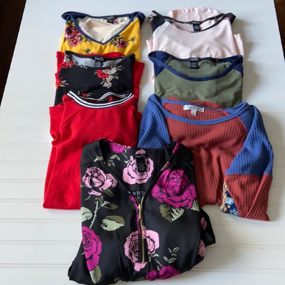 Rue21 Tops - Rue 21 Long Sleeve Shirt Bundle Lot of 7